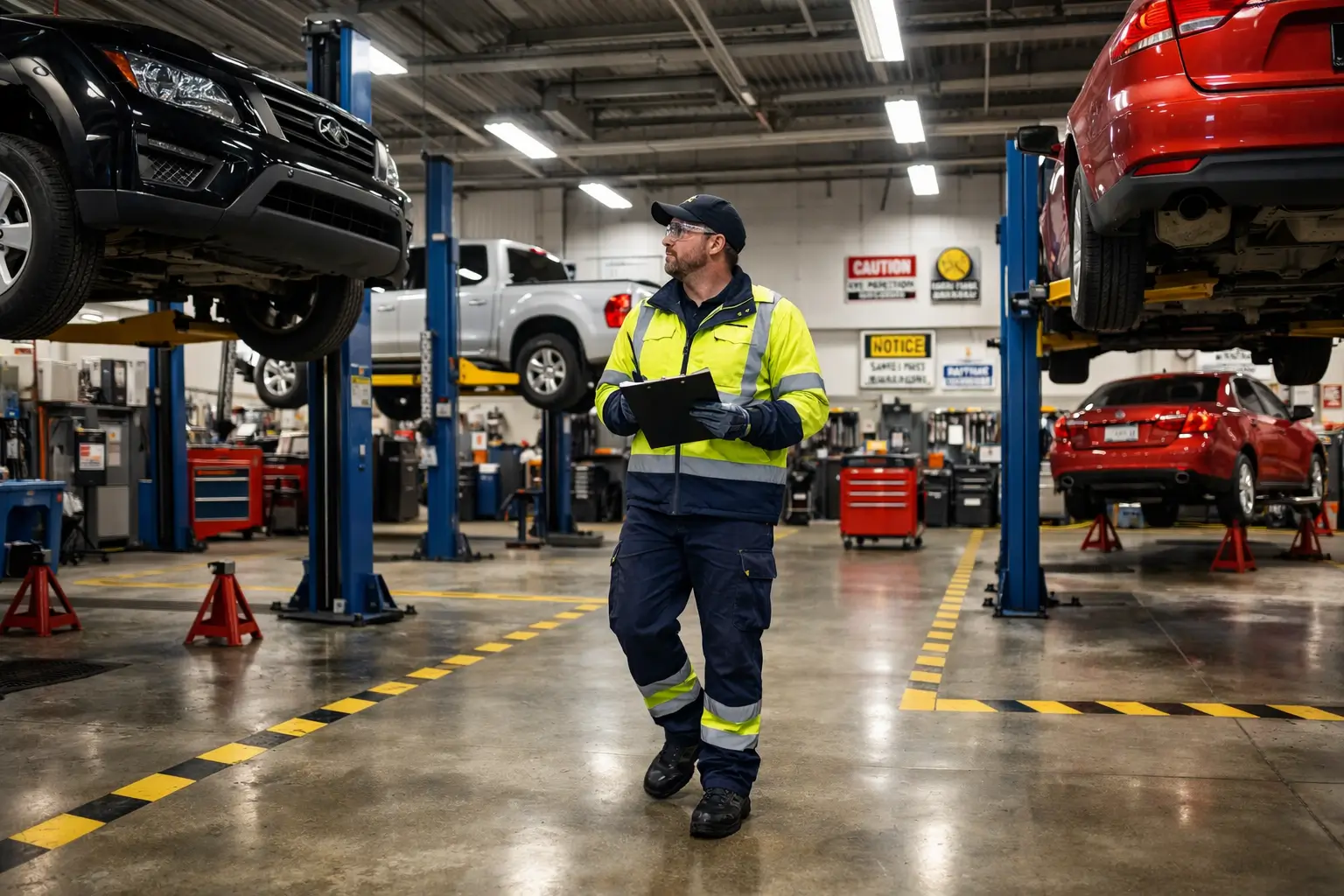 Health and Safety in Motor Vehicle Repair